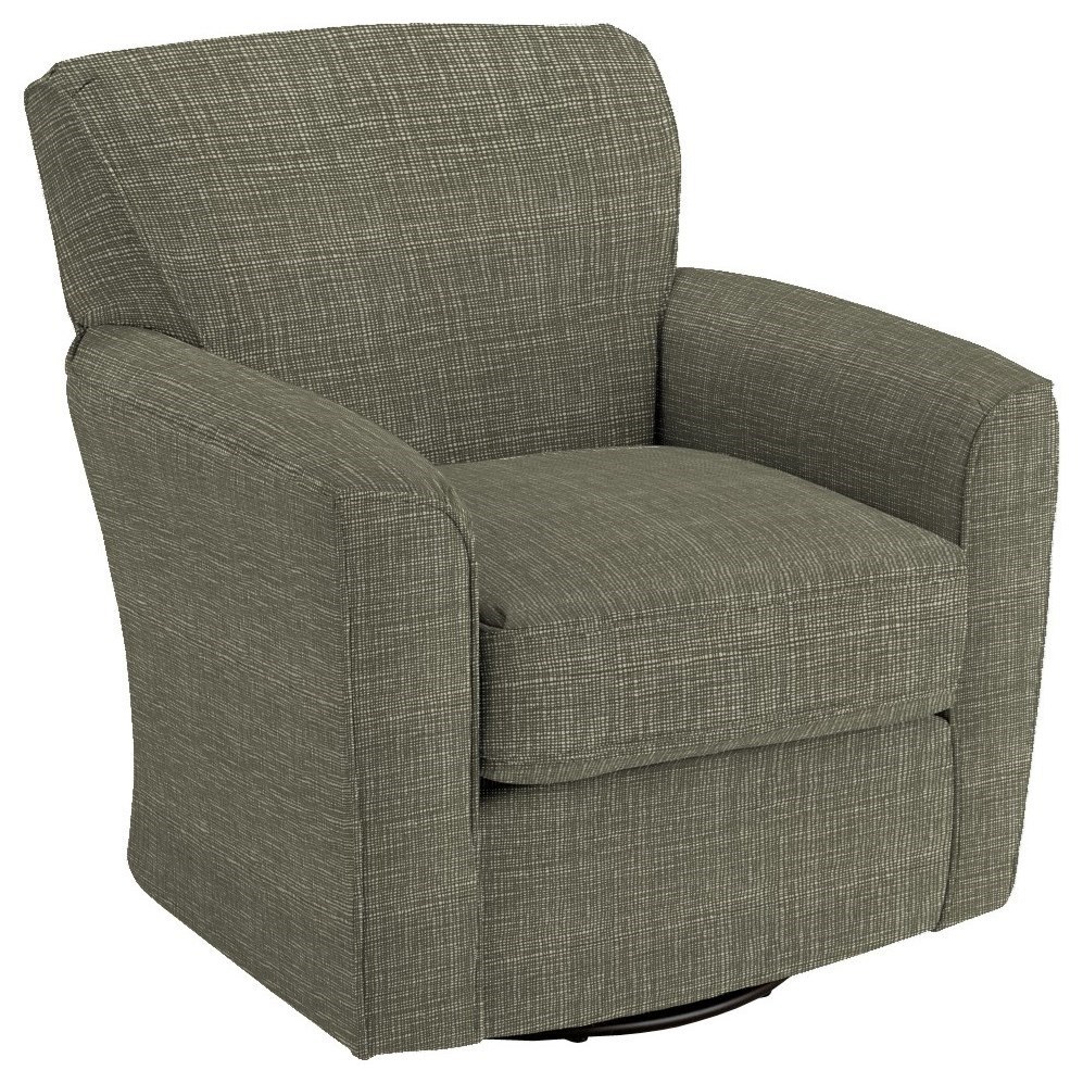Best Home Furnishings Swivel Barrel Chairs 2888 Kaylee Swivel Barrel